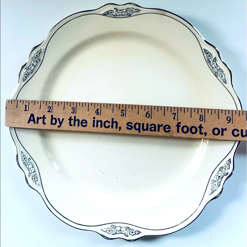 Homer Laughlin Virginia Rose Plate - Picture 5 of 5